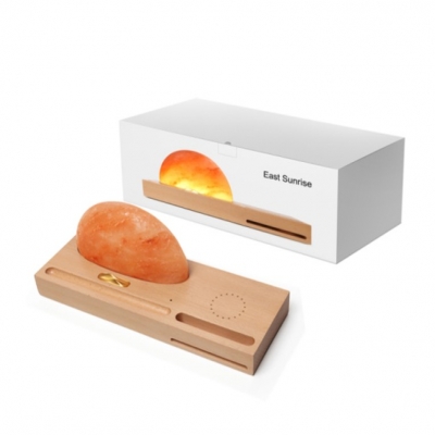 日出东方（无线充电盐灯）