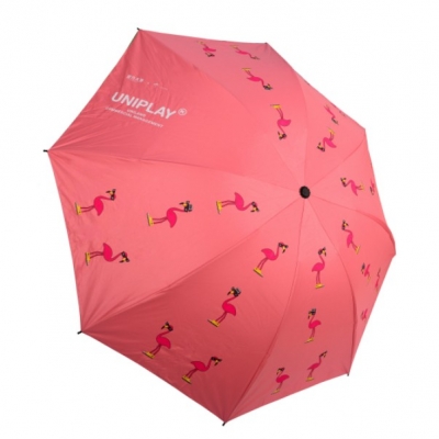 火烈鸟雨伞定制