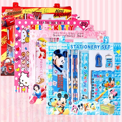小学卡通文具套装