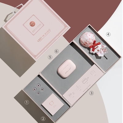 漫步者 & 冇心 联名耳机礼盒套装