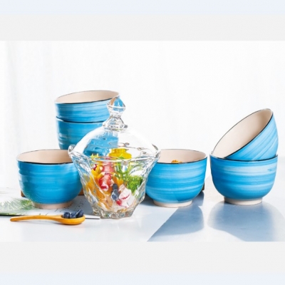 梦蓝养生瓷套装