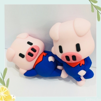 躺赢 猪猪公仔定制