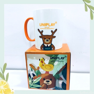 小鹿马克杯定制